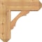 Ekena Millwork Olympic Craftsman Smooth Bracket w/ Offset Brace, Western Red Cedar, 7 1/2"W x 22"D x 22"H BKT0806X22X22OLY04SWR - alternate 3